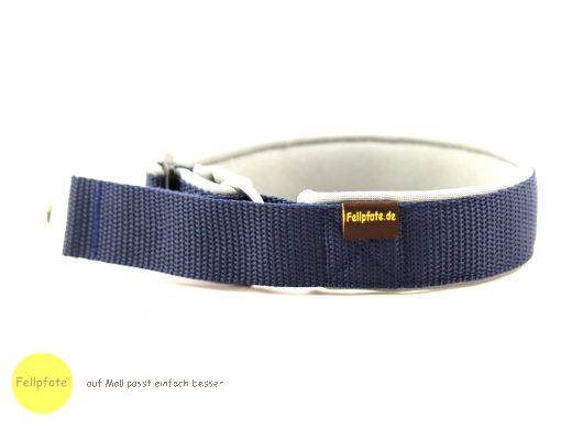3 cm breit - Zug-Stopp Halsband unbestickt