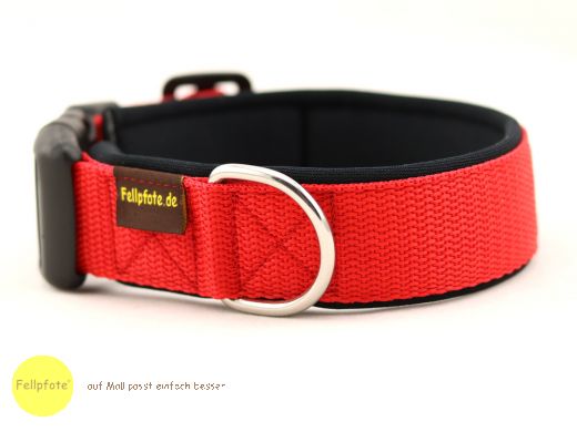 4 cm breit - Classic Halsband unbestickt