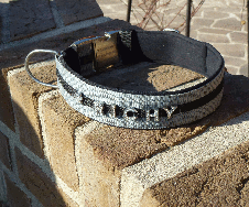 2,5 cm breit - Classic Halsband mit Strass